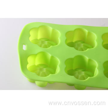 6 cups flower cake mold